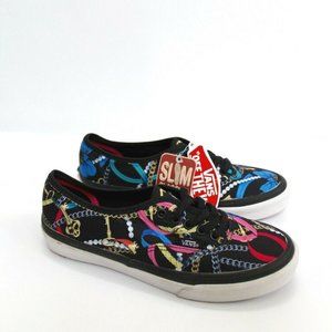 Vans Authentic Slim Classic Jewels Lace-Up Canvas Size 5.5